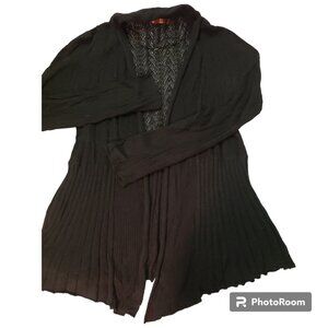 Black cardigan